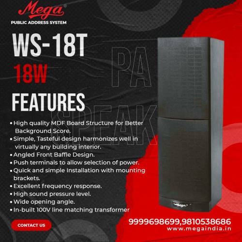 WS 18T Wall Speakers 